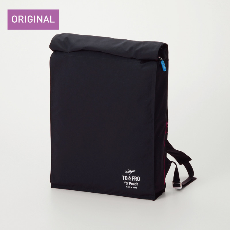 TO&FRO for Peach Backpack -Square- Black - Peach公式