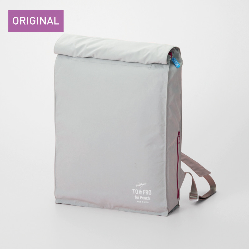 TO&FRO 【Peachコラボ】バックパック-スクエア- TO&FRO for Peach Backpack -Square- Lt.Gray - Peach公式