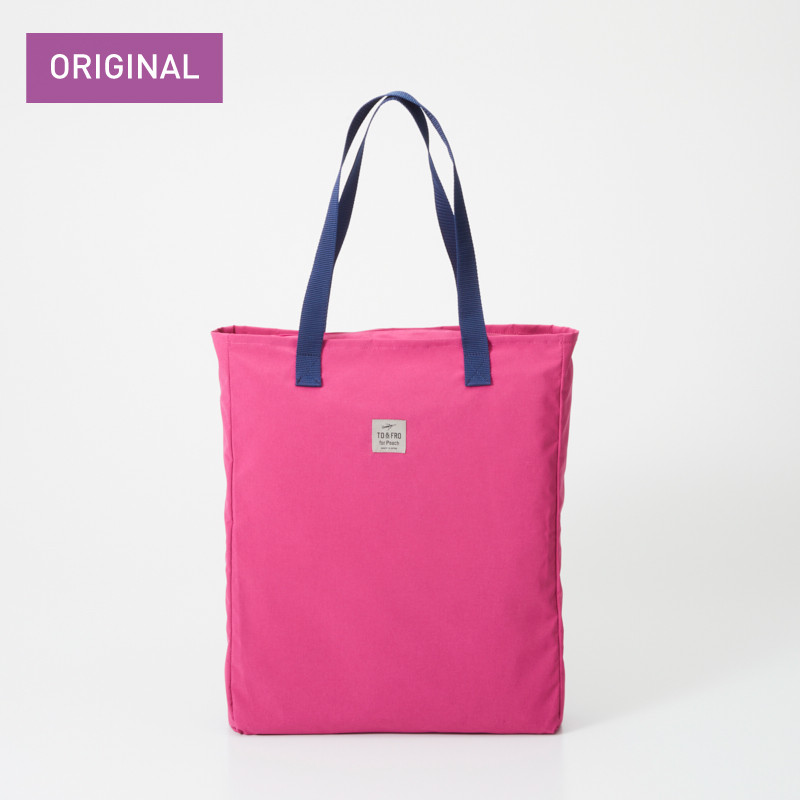 TO&FRO for Peach Simple Tote Bag Fuchsia - Peach公式オンライン