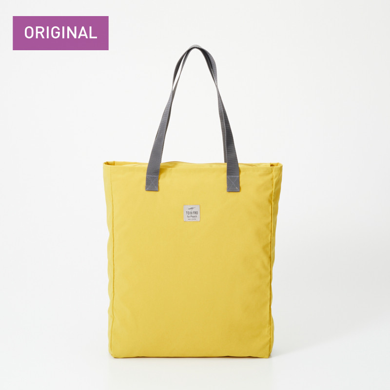 Peach discount tote bag