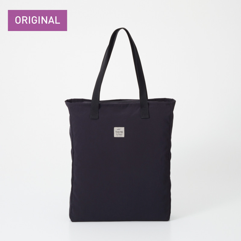 TO&FRO for Peach Simple Tote Bag Black - Peach公式オンライン