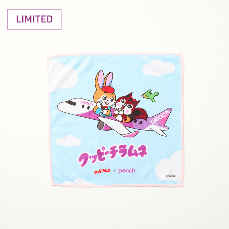 クッピーチラムネ プリントハンドタオル - Peach公式オンライン