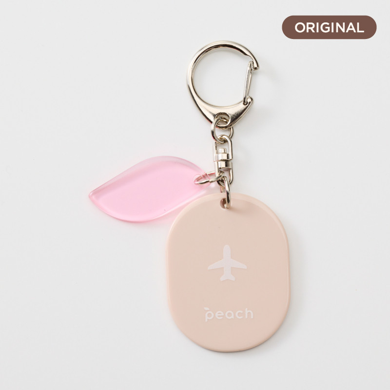 Peachオリジナルアクリルキーホルダー Travel Tag - Peach公式