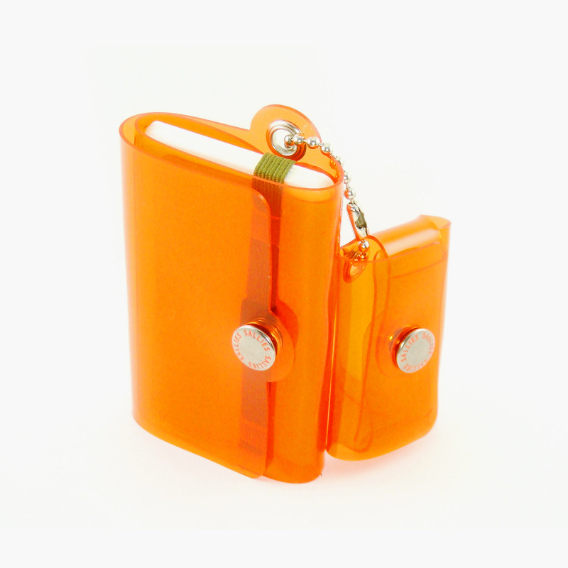 Sallies Pocket Pal Minimal Wallet クリアオレンジ Peach公式オンラインショップ Peach Shop Online