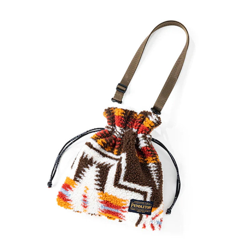 【OUTLET価格】PENDLETON ボアドローショルダー ブラウン Peach公式オンラインショップ｜PEACH SHOP ONLINE