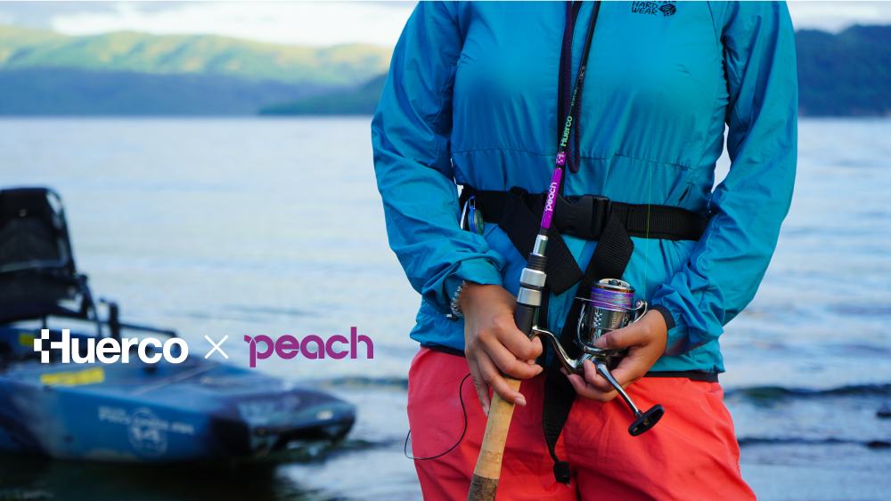 Peachで行く釣り旅：Huerco×Peach