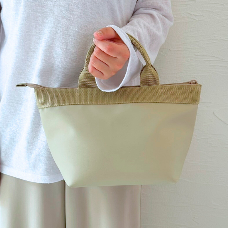 tonto おべんとうポーチS（マルベリー・フロマージュ・タン