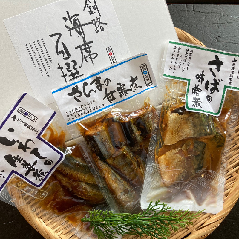 釧路おが和 北の煮魚セット Peach公式オンラインショップ Peach Shop Online