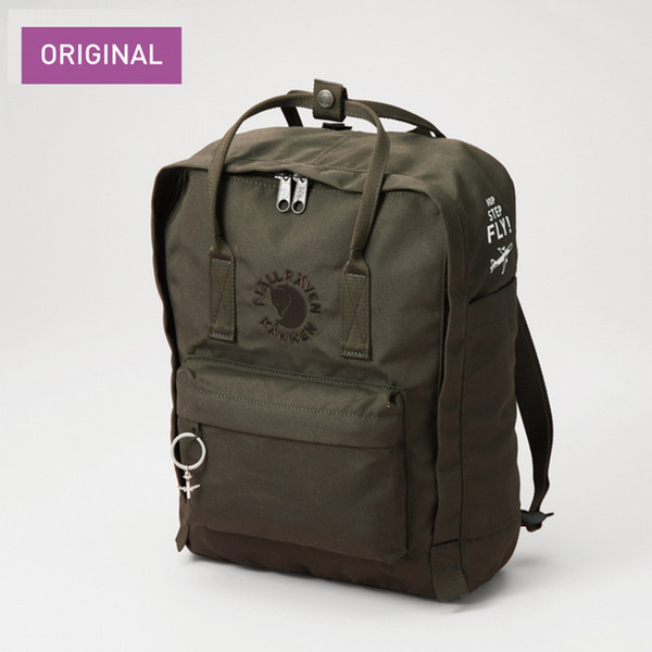 【販売終了】Peach×FJALLRAVEN　Re-kanken Dark Olive