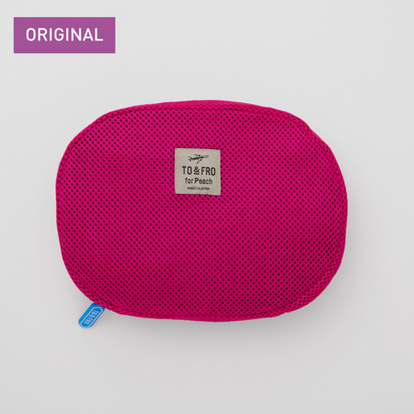 TO&FRO for Peach Cable Pouch　Fuchsia