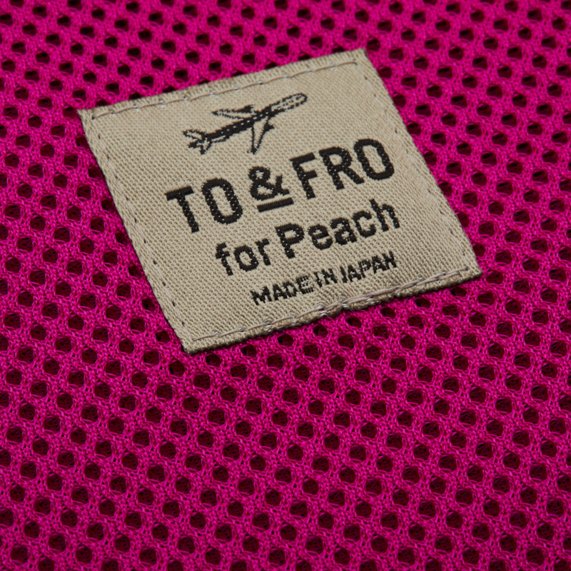 TO&FRO for Peach Cable Pouch Fuchsia - Peach公式オンラインショップ