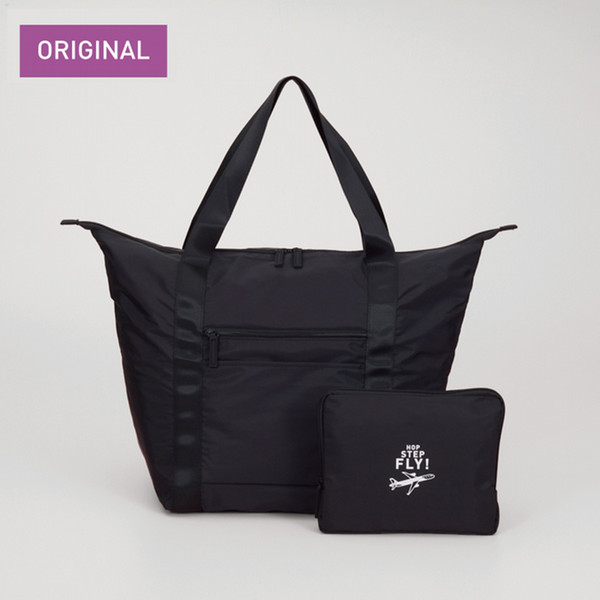 【販売終了】Peach限定　パッカブルトートバッグ　Black