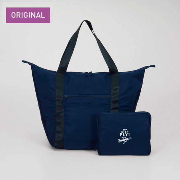 【販売終了】Peach限定　パッカブルトートバッグ　Navy