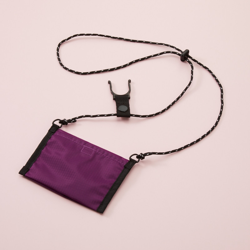 Peachオリジナル 2wayネックウォレット Purple - Peach公式オンライン