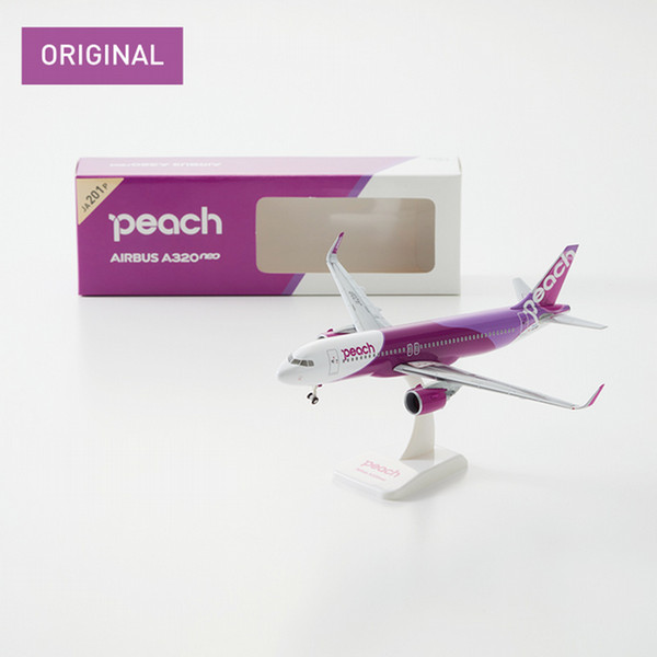 Peachオリジナル　1:200　A320neo　スケールモデル　JA201P