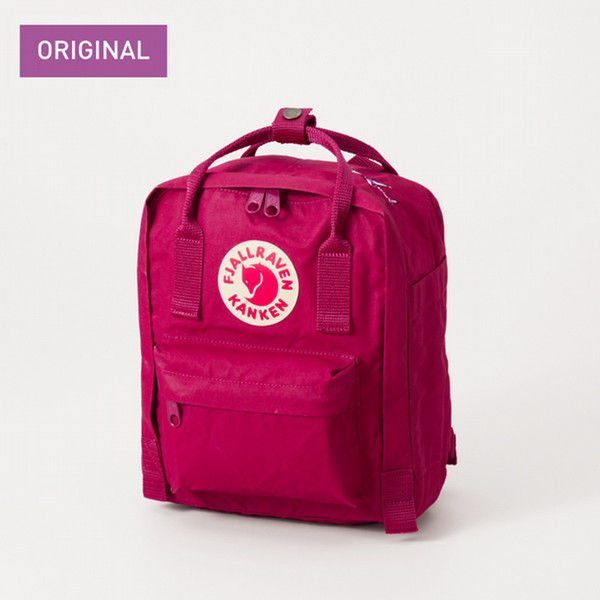 Peach×FJALLRAVEN　kanken mini Plum