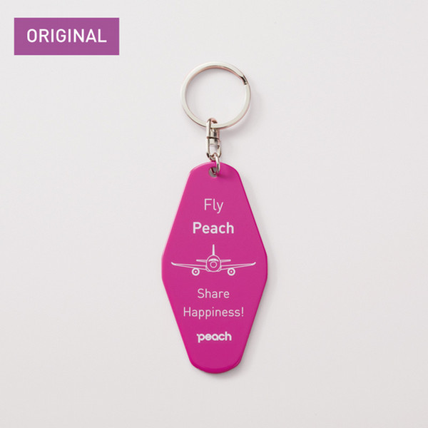 Peachオリジナル　アクリルキーホルダー　PurpleC