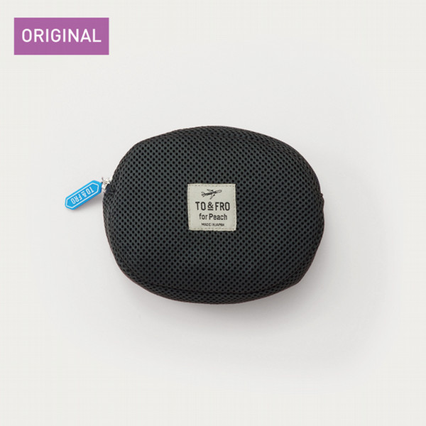 TO&FRO for Peach Cable Pouch Mini　Dark Gray