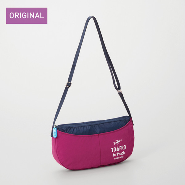 TO&FRO for Peach Packable Pouch　Magenta