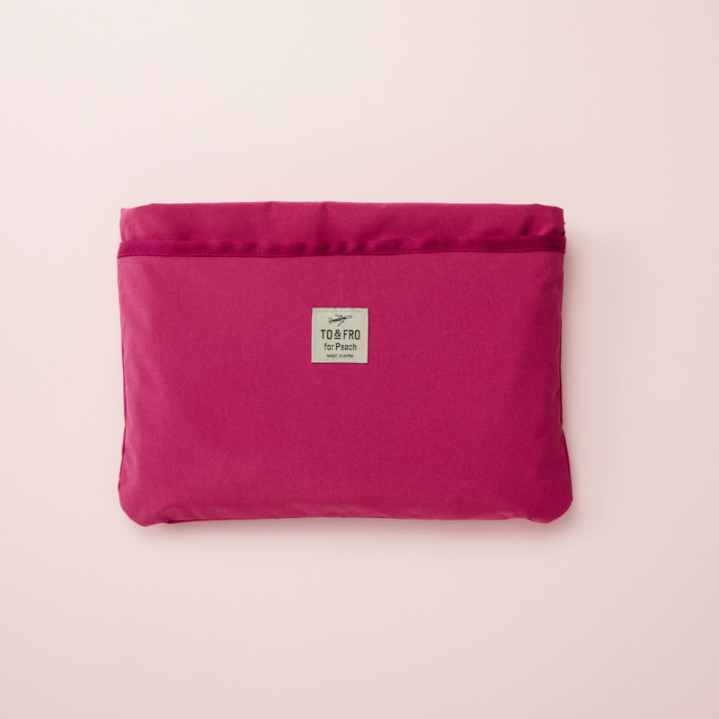 TO&FRO 【Peachコラボ】バックパック-スクエア- OUTLET価格】TO&FRO for Peach Backpack -Square- Magenta