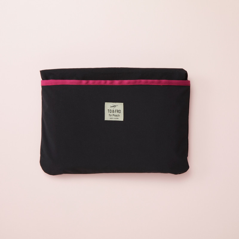 TO&FRO for Peach Backpack -Square- Black - Peach公式