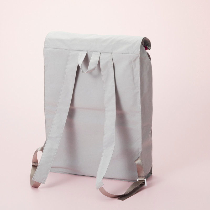 TO&FRO for Peach Backpack -Square- Lt.Gray - Peach公式