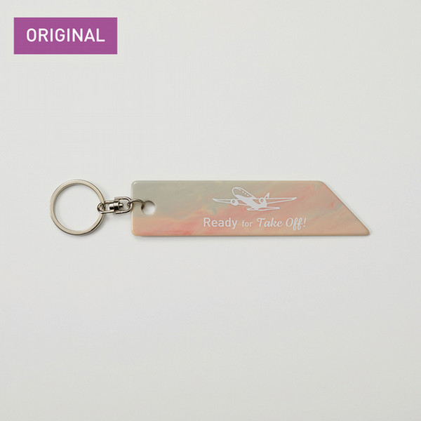 Peachオリジナル　アクリルキーホルダー　ECO MARBLE
