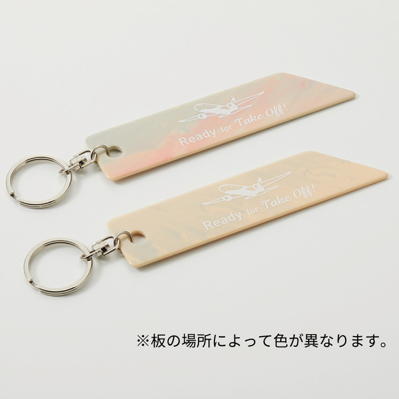 販売終了】Peachオリジナル アクリルキーホルダー ECO MARBLE - Peach