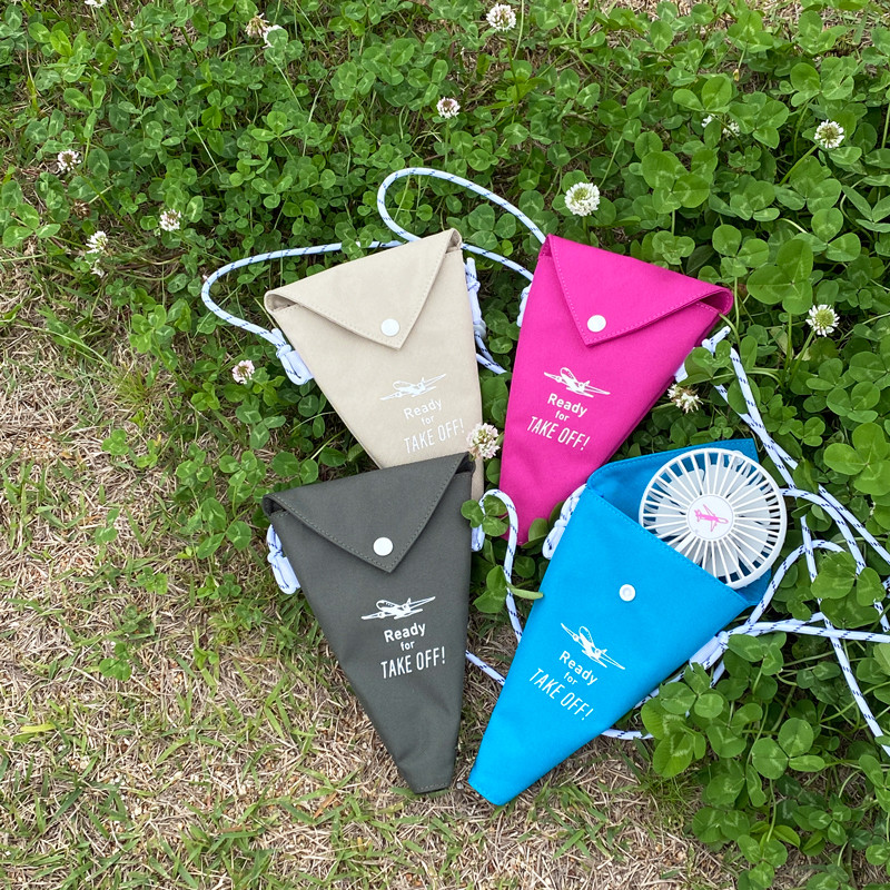 Peach×DAYOUT ハンディファン TAKE OFF スカイブルー - Peach