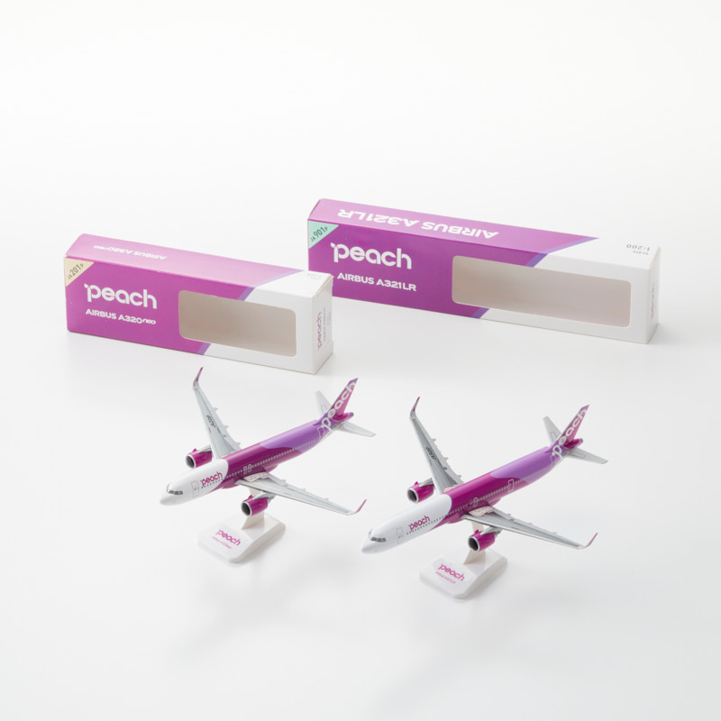 Peachオリジナル 1:200 A321LR スケールモデル - Peach公式オンライン 