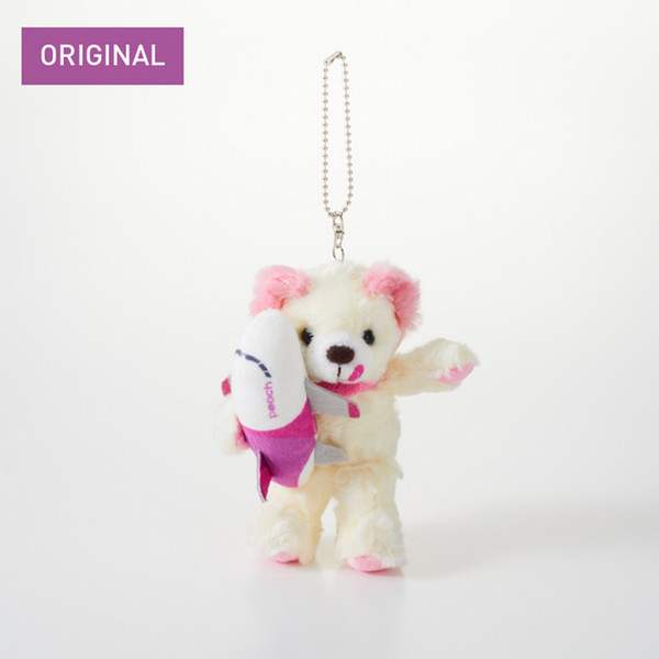 ご当地ベアコラボ　Peachオリジナル　マスコットベア