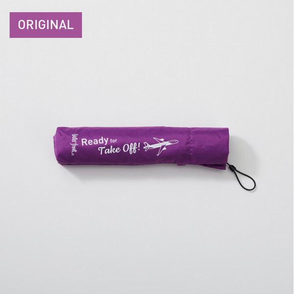 【OUTLET価格】Peachオリジナル　Waterfront折りたたみ傘　パープル