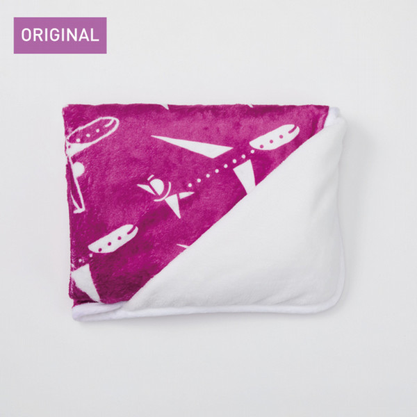 【販売終了】Peachオリジナル　クッションブランケット