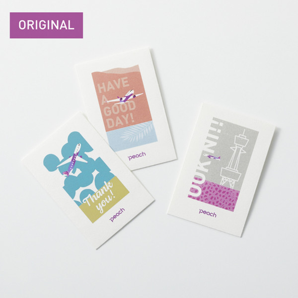 Peachオリジナル　てすきミニ封筒