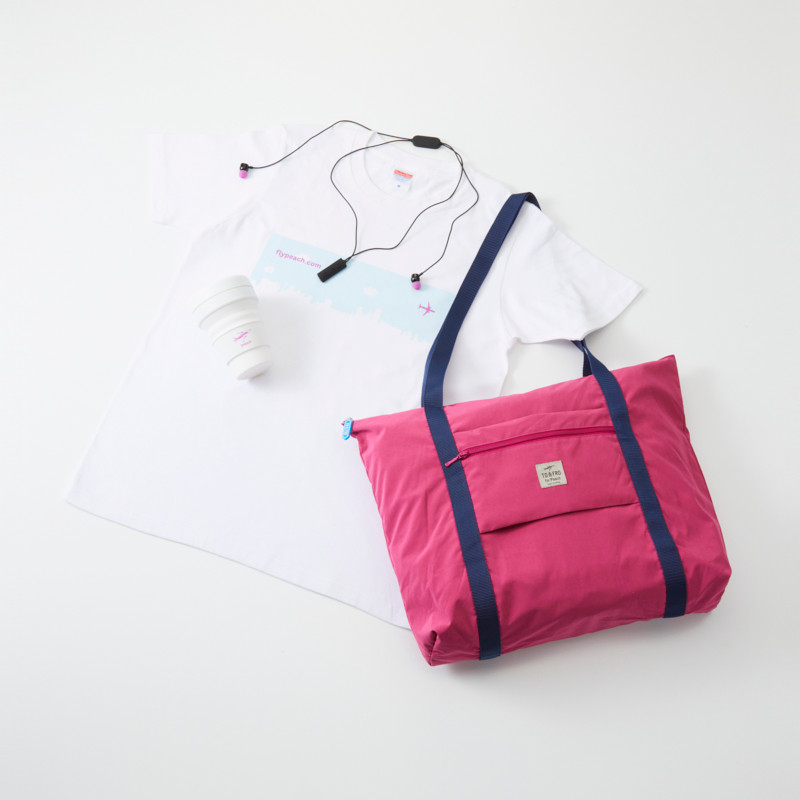 ピーチ様 トート&巾着 TO&FRO for Peach Carry-on Tote Bag Yellow - Peach公式