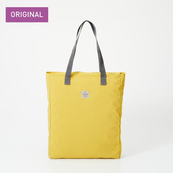 TO&FRO for Peach　Simple Tote Bag　Yellow