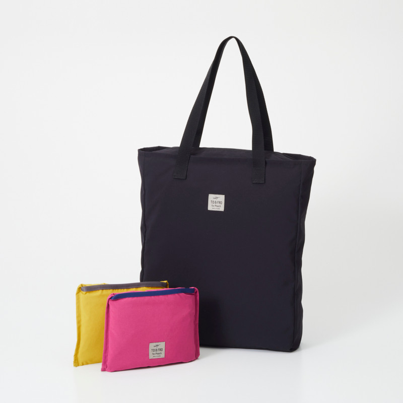 TO&FRO for Peach Simple Tote Bag Black - Peach公式オンライン