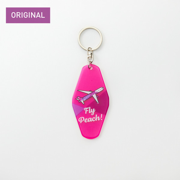 【販売終了】Peachオリジナル　CAスカーフキーホルダー　Fly Peach!