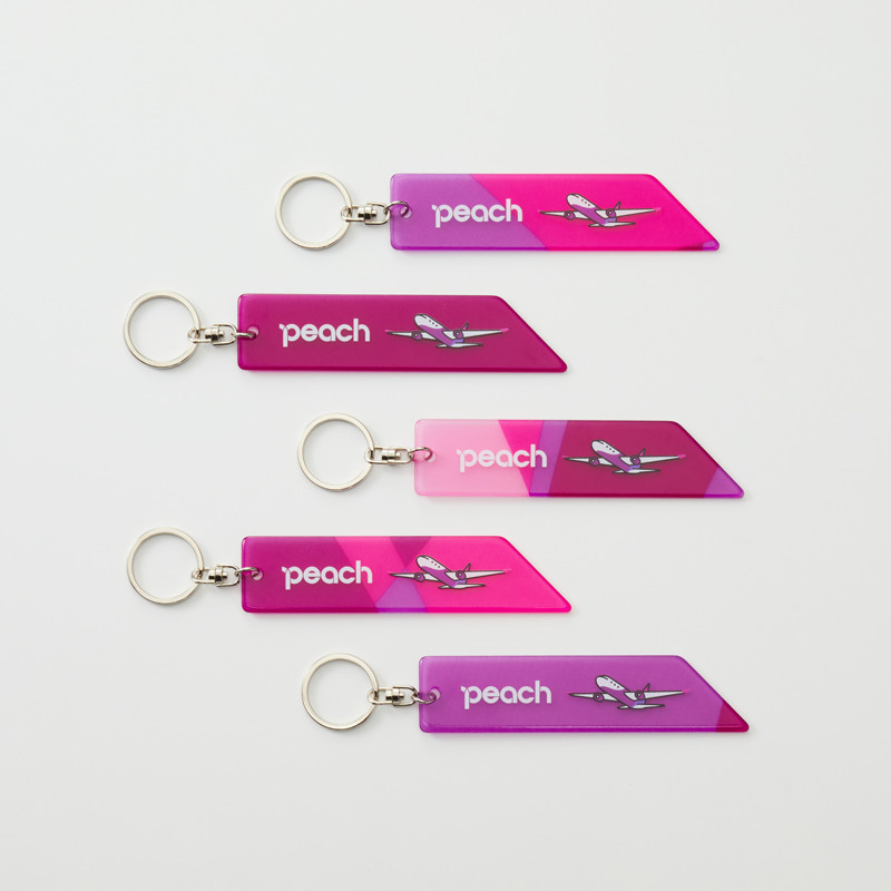 Peachオリジナル CAスカーフ フライトタグキーホルダー - Peach公式