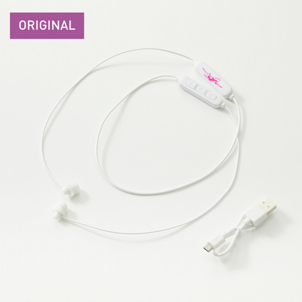 【OUTLET価格】Peachオリジナル　bluetoothイヤホン　ホワイト