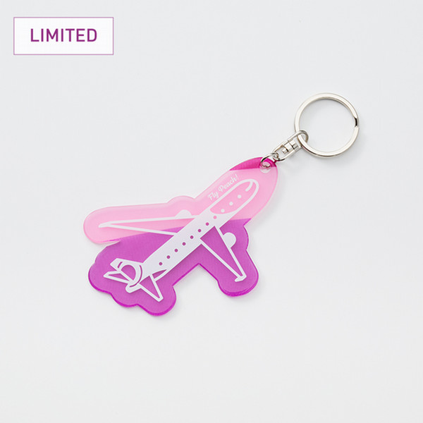 Peachオリジナル　飛行機キーホルダー　スカーフ