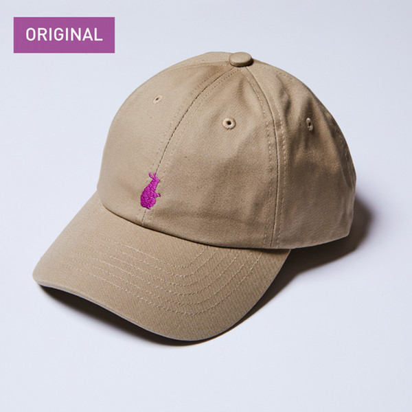 Peach×devadurga　刺繍キャップ　ベージュ