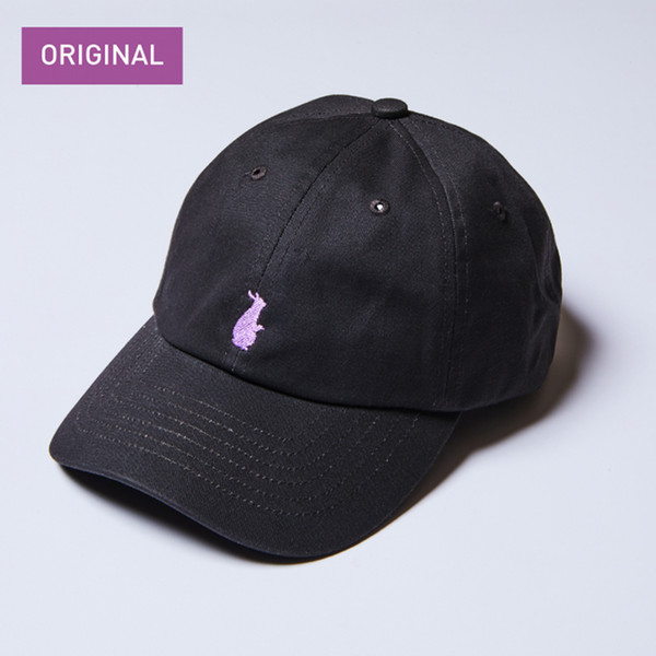 Peach×devadurga　刺繍キャップ　チャコール