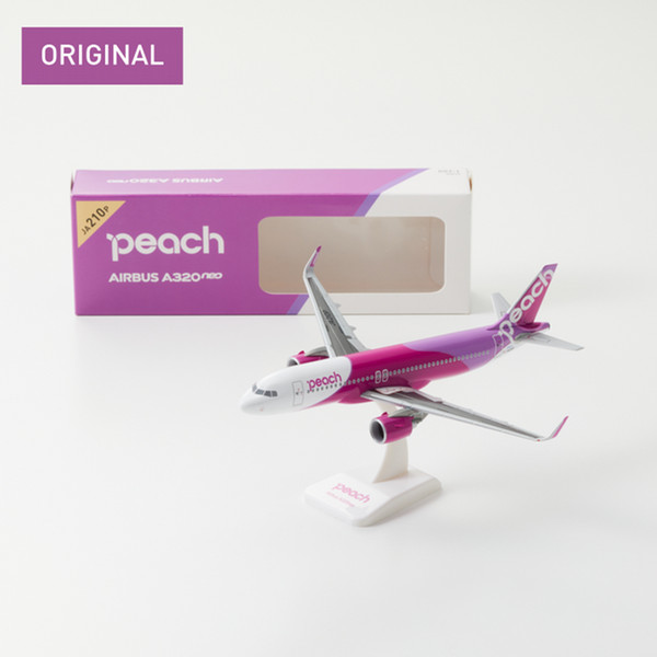 Peachオリジナル　1:200　A320neo　スケールモデル　JA210P