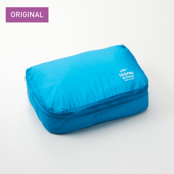 TO&FRO for Peach　TRAVEL ORGANIZER AIR　M　Skyblue