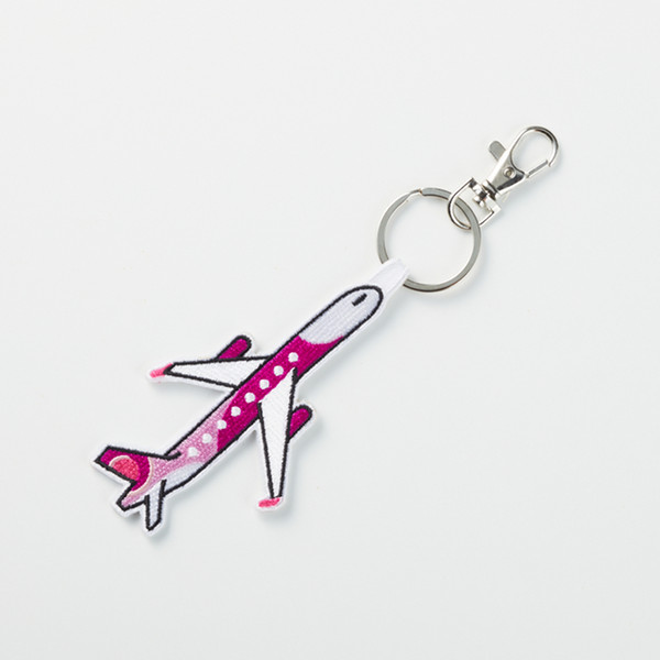 Peachオリジナル　ワッペンキーホルダー