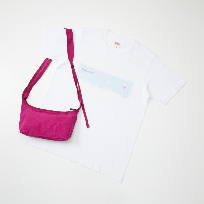 OUTLET価格】Peachオリジナル パッカブルサコッシュ Black