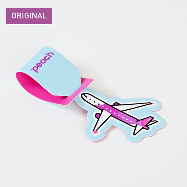 Peachオリジナル　飛行機ラゲッジタグ