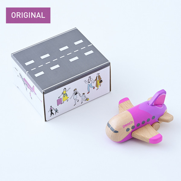 Peachオリジナル　木製ひこうきおもちゃ