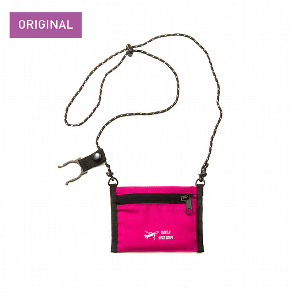 【OUTLET価格】Peachオリジナル　2wayネックウォレット　Verypink